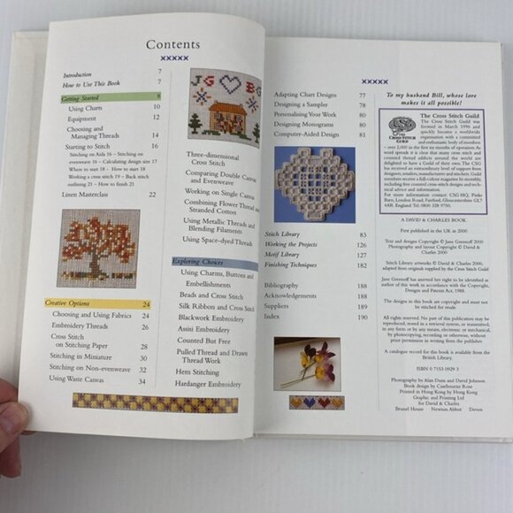 The Cross Stitcher's Bible Hardcover Craft Book - Picture 9 of 12